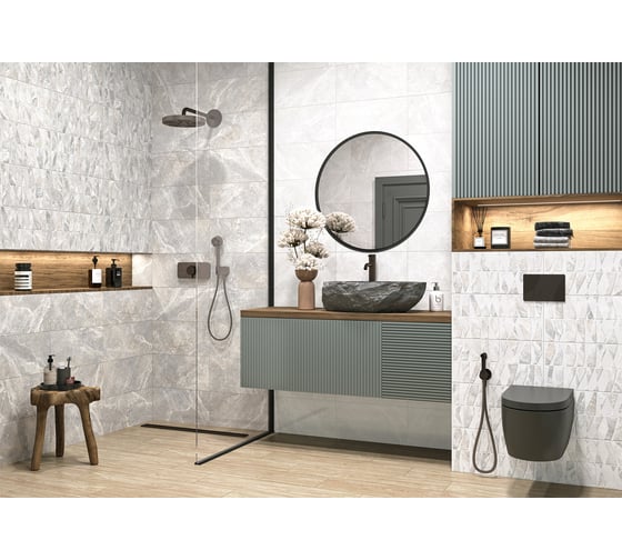 Плитка облицовочная рельефная AlmaCeramica Persey 249x500 TWU2550PRS17