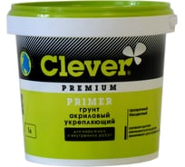 Грунт Clever PRIMER акриловый 1 л 141498