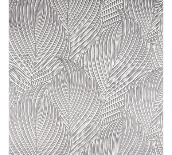 Обои Style Decor Джангл 1,06х10м флиз черно-бел 12839 (2фэ)