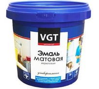 Эмаль VGT ВД-АК 1179 матовая сиреневая 1 кг 11606071