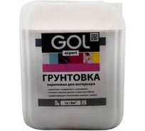 Грунтовка Palizh GOL ИНТЕРЬЕРНАЯ акриловая expert 113 5 л Канистра 11605966