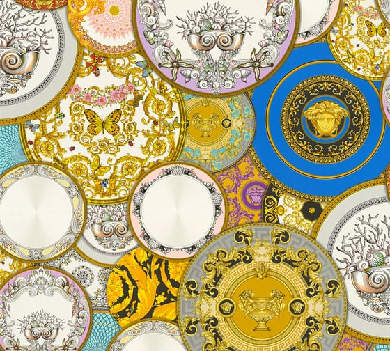 Обои виниловые на флизелиновой основе Versace 3 (0.7х10.05 м; 1 рулон) A.S. Creation 34901-1