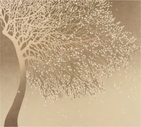 Обои Дерево в стиле шинуазри Топ Фотообои флизелин, 300х270 см 10-2007-МF-3