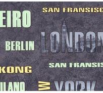 Обои виниловые на флизелиновой основе World (1.06х10.05 м; 1 рулон) Deco-Deco 6013-20