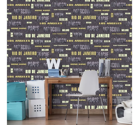 Обои виниловые на флизелиновой основе World (1.06х10.05 м; 1 рулон) Deco-Deco 6013-20