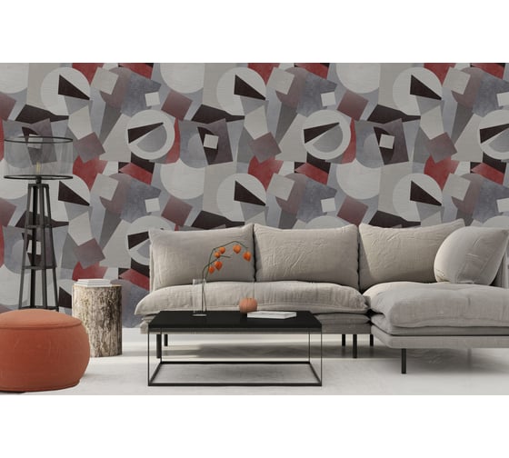 Обои виниловые на флизелиновой основе Forma (1.06х10.05 м; 1 рулон) Deco-Deco 6011-07