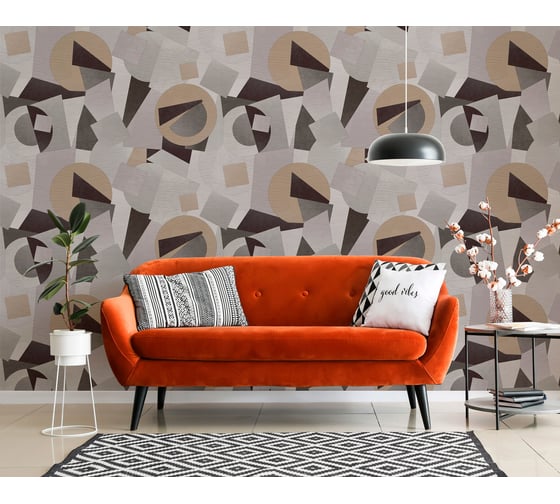 Обои виниловые на флизелиновой основе Forma (1.06х10.05 м; 1 рулон) Deco-Deco 6011-22