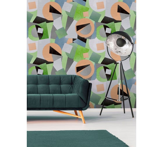 Обои виниловые на флизелиновой основе Forma (1.06х10.05 м; 1 рулон) Deco-Deco 6011-11