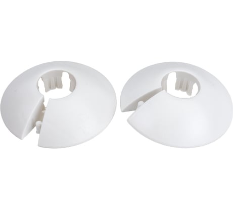 Розетта (2 шт; d=16 мм; ПВХ; белый) GRACE УТ000034243