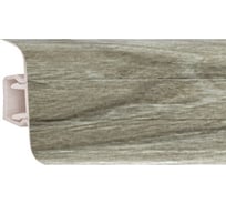 Плинтус Рико Лео (40 шт; 2.5 м; 56 мм; ПВХ; Дуб лимерик) GRACE УТ000042193