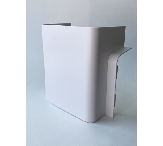Короб маскировочный для плинтуса Smartprofile Aqua (100х70х120 мм; ПВХ; Белый) GRACE УТ000072305