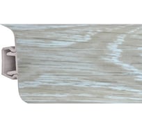 Плинтус Рико Лео (40 шт; 2.5 м; 56 мм; ПВХ; Дуб вильно) GRACE УТ000042185