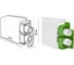 Короб маскировочный для плинтуса Smartprofile Aqua (100х110х92 мм; ПВХ; Белый) GRACE УТ000072303 3