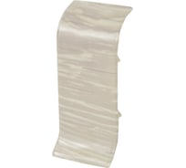 Соединитель для плинтуса Рико Лео (25 пар; 56 мм; ПВХ; Дуб алмере) GRACE УТ000042269