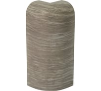 Угол наружный для плинтуса СТРОНГ (2 шт; 80 мм; ПВХ; Филадельфия грей) GRACE УТ000071591