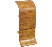 Соединитель для плинтуса Рико Лео (25 пар; 56 мм; ПВХ; Дуб больцано) GRACE УТ000042257