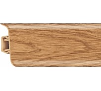 Плинтус Рико Лео (40 шт; 2.5 м; 56 мм; ПВХ; Дуб луаре) GRACE УТ000010865
