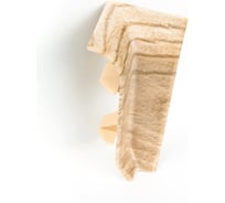 Угол внутренний для плинтуса Рико Лео (25 пар; 56 мм; ПВХ; Дуб петровский) GRACE УТ000009969