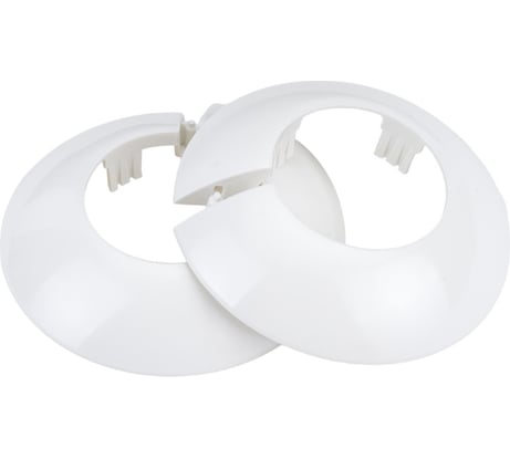 Розетта (2 шт; d=32 мм; ПВХ; белый) GRACE УТ000012208