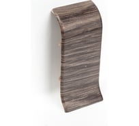 Соединитель для плинтуса Рико Лео (25 пар; 56 мм; ПВХ; Дуб мореный) GRACE УТ000009985