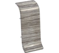 Соединитель для плинтуса Рико Лео (25 пар; 56 мм; ПВХ; Липа амурская) GRACE УТ000025784