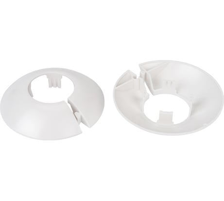 Розетта (2 шт; d=26 мм; ПВХ; белый) GRACE УТ000012200