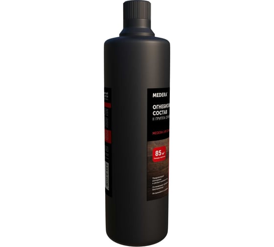 Огнебиозащита для древесины MEDERA 140 Concentrate II группа огнезащиты, для наружных работ, 1 л 2020-1