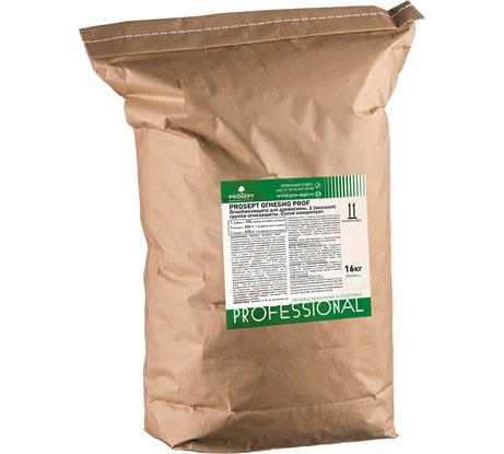 Огнебиозащита сухой концентрат PROSEPT ОГНЕБИО 1, 16 кг (100 л готового раствора) 075-16