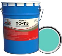 Эмаль Москвичка ПФ-115 бирюзовая, 5 кг 4620105773966