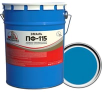 Эмаль Москвичка ПФ-115 голубая, 5 кг 4620105773980