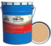 Эмаль Москвичка ПФ-115 бежевая, 5 кг 4620105773942