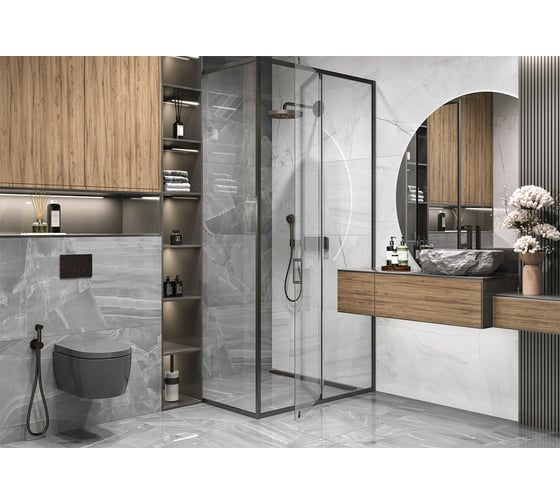 Керамогранит Delacora Impression Steel sugar-эффект 600x1200x9,5 1,44 м2 серый 60120IPR17