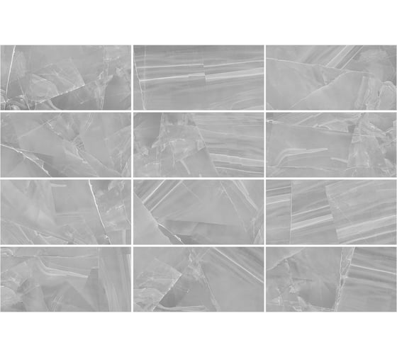 Керамогранит Delacora Impression Steel sugar-эффект 600x1200x9,5 1,44 м2 серый 60120IPR17