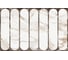 Плитка настенная Gracia Ceramica Капелла белый низ 03 25x40 рельеф 1,4 м2, 14 шт. СК000043397 1