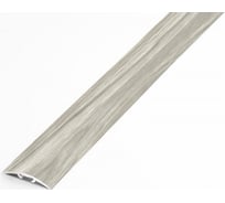 Порог прямой алюминиевый (30 мм; 0.9 м; ламинированный; дуб мелфорд грей) Лука УТ000066285