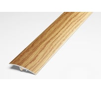 Порог разноуровневый алюминиевый (41 мм; 0.9 м; декоративный; дуб универсал) Лука 00000003159