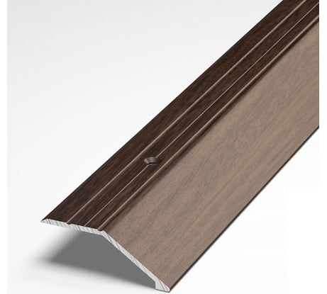 Порог разноуровневый алюминиевый (45 мм; 0.9 м; декоративный; дуб мокко) Лука УТ000002699