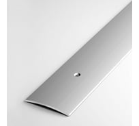 Порог прямой алюминиевый (44.5 мм; 0.9 м; анодированный; серебро) Лука 00000002551