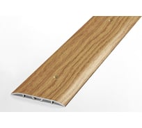 Порог прямой алюминиевый (60 мм; 0.9 м; декоративный; дуб универсал) Лука УТ000012530