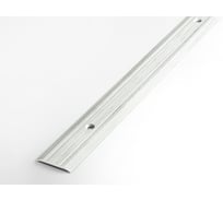 Порог прямой алюминиевый (25 мм; 0.9 м; декоративный; береза) Лука УТ000026026