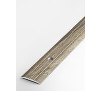 Порог прямой алюминиевый (25 мм; 0.9 м; декоративный; дуб английский) Лука УТ000026023