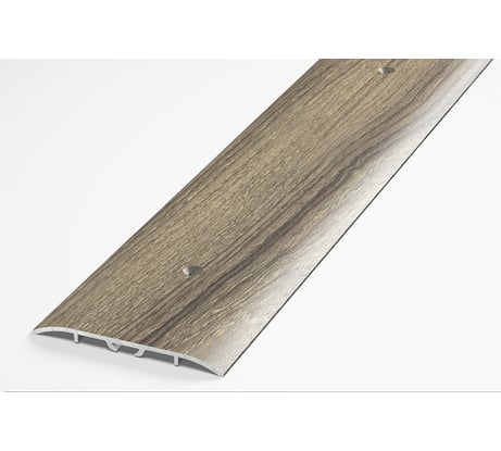 Порог прямой алюминиевый (60 мм; 0.9 м; декоративный; дуб английский) Лука УТ000026188