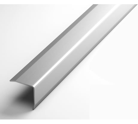 Угловой профиль ЛУКА из нержавеющей стали 15х15 мм, 2.7 м, сатинированный УТ000043051
