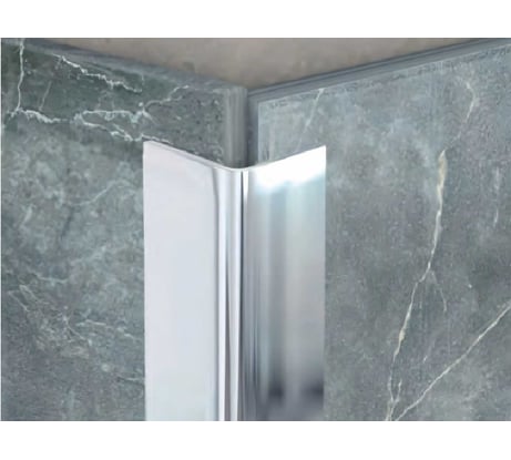 Угловой профиль ЛУКА из нержавеющей стали 15х15 мм, 2.7 м, полированный УТ000043054