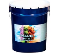 Краска АК-511 АККОРД для дорожной разметки 25 кг красная 38201274