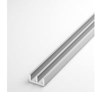 Алюминиевый профиль ЛУКА Сделай сам, ш-профиль 15х2х8х1.5, 2000 мм, 5 шт. УТ000002479