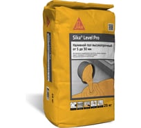 Наливной пол SIKA Level Pro мешок 25 кг от 5 до 30 мм, прочность 30 Мпа 494215