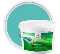 Резиновая краска Резолюкс Universal 14 кг лазурь 6027 1495