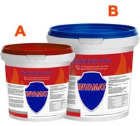 Огнезащитный состав для ППУ INVAMAT BARRIER 690 комплект 30 кг 1010