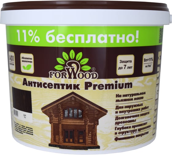 Антисептик Forwood ВДПФ-1601 дуб, 10 л 141210